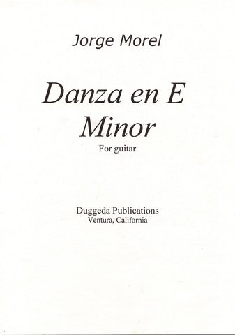 Image of Jorge Morel, Danza en E Minor, Music Book