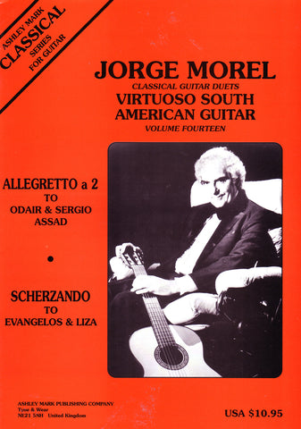 Image of Jorge Morel, Virtuoso South American Guitar Duets vol.14, Music Book