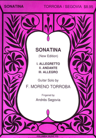 Image of Federico Moreno Torroba, Sonatina (ed. Segovia), Printed Music