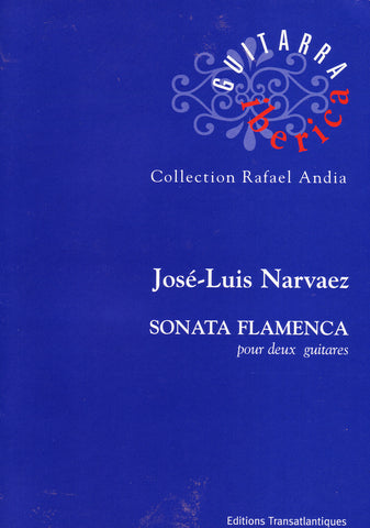 Image of Jose Luis de Narvaez, Sonata Flamenca (for two guitars), Music Book