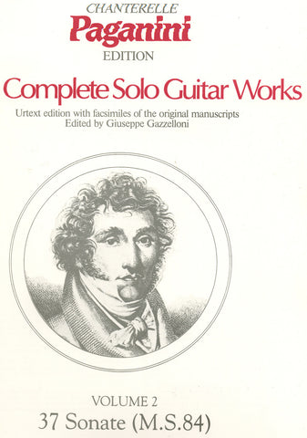 Image of Niccolo Paganini, The Complete Solo Guitar Works vol.2, Music Book
