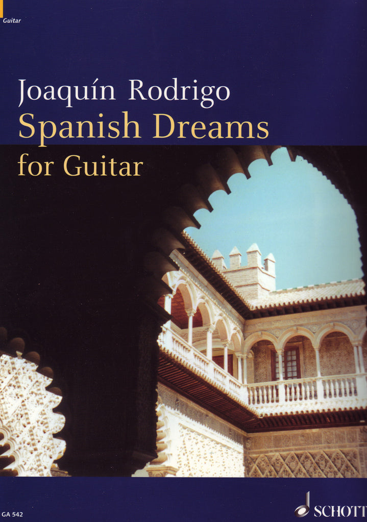 Image of Joaquin Rodrigo, Spanish Dreams for Guitar, Music Book