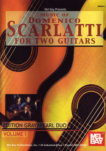 Image of Domenico Scarlatti, Music of Domenico Scarlatti for two guitars (ed. Gray/Pearl duo), Music Book