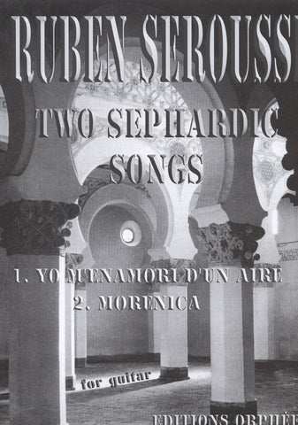 Image of Ruben Seroussi, Two Sephardic Songs, Music Book