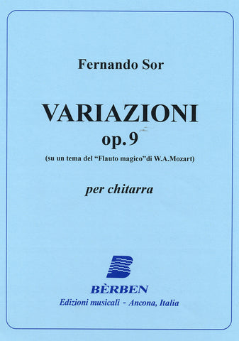 Image of Fernando Sor, Variazioni, Music Book