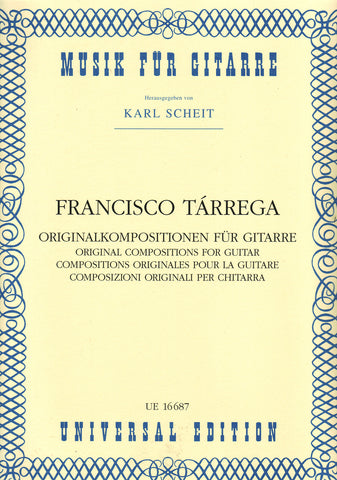 Image of Francisco Tarrega, Originalkompositionen fur Gitarre, Music Book