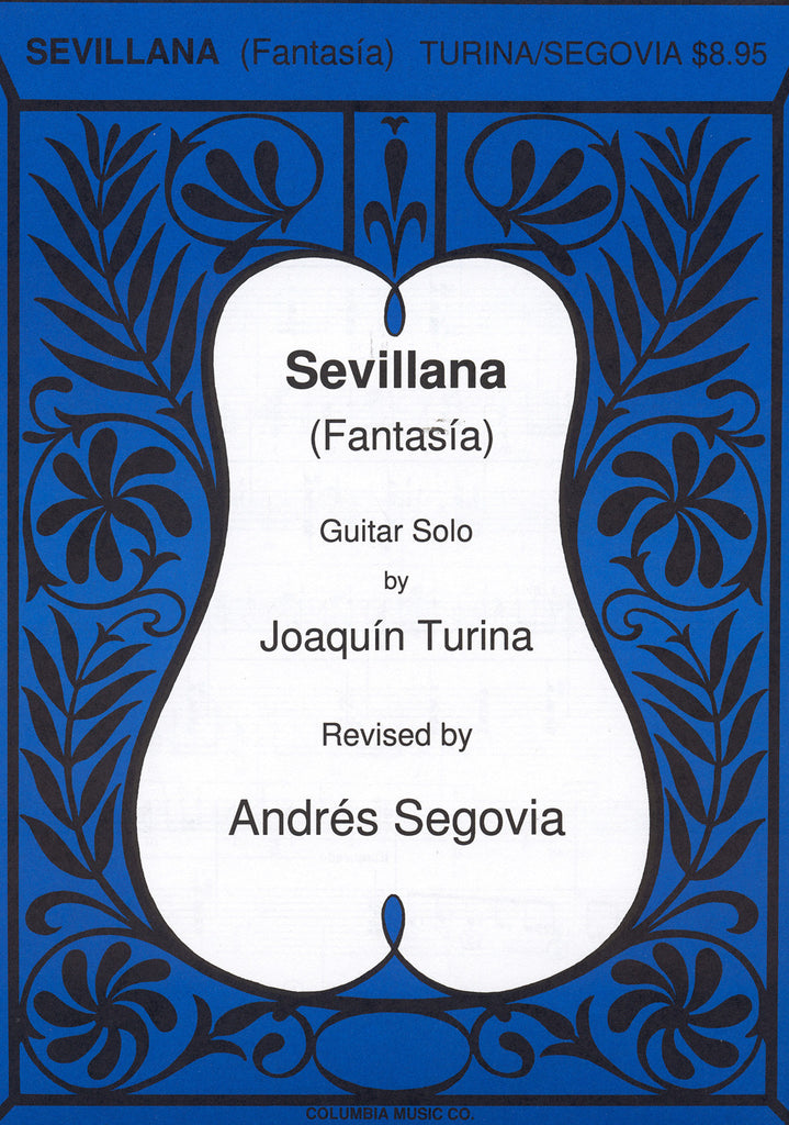 Image of Joaquin Turina, Sevillana (Fantasia), Printed Music