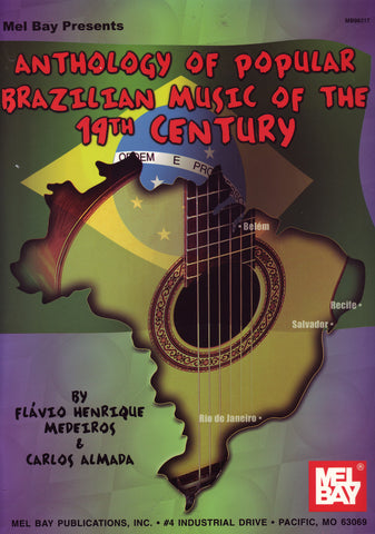 Image of Flavio Henrique Medeiros & Carlos Almada, Anthology of Popular Brazilian Music of the 19th Century, Music Book