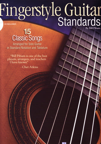 Image of Various Composers, Fingerstyle Guitar Standards (ed. Pitburn), Music Book & CD