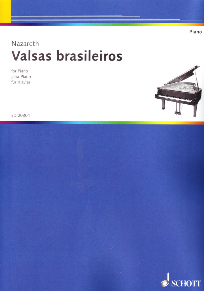 Image of Ernesto Nazareth, Valsas Brasileiros, Music Book