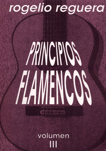 Image of Rogelio Reguera, Principios Flamencos vol.3, Music Book