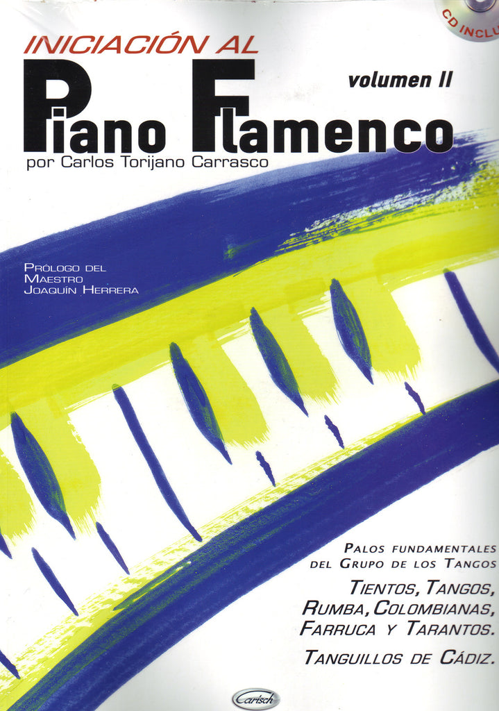 Image of Carlos Torijana Carrasco, Iniciacion al Piano Flamenco vol.2, Music Book & CD