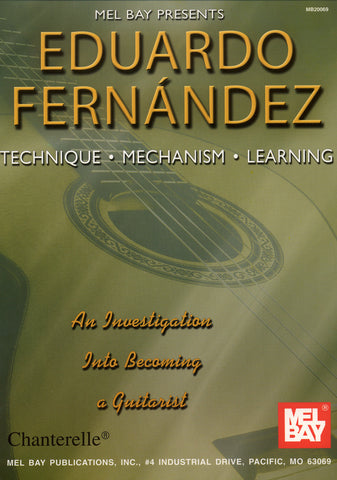 Image of Eduardo Fernandez, Technique Mechanism Learning, Music Book