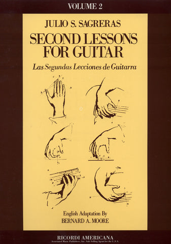 Image of Julio Sagreras, Las Segundas Lecciones de Guitarra, Music Book