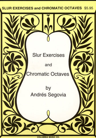 Image of Andres Segovia, Slur Exercises and Chromatic Octaves, Music Book