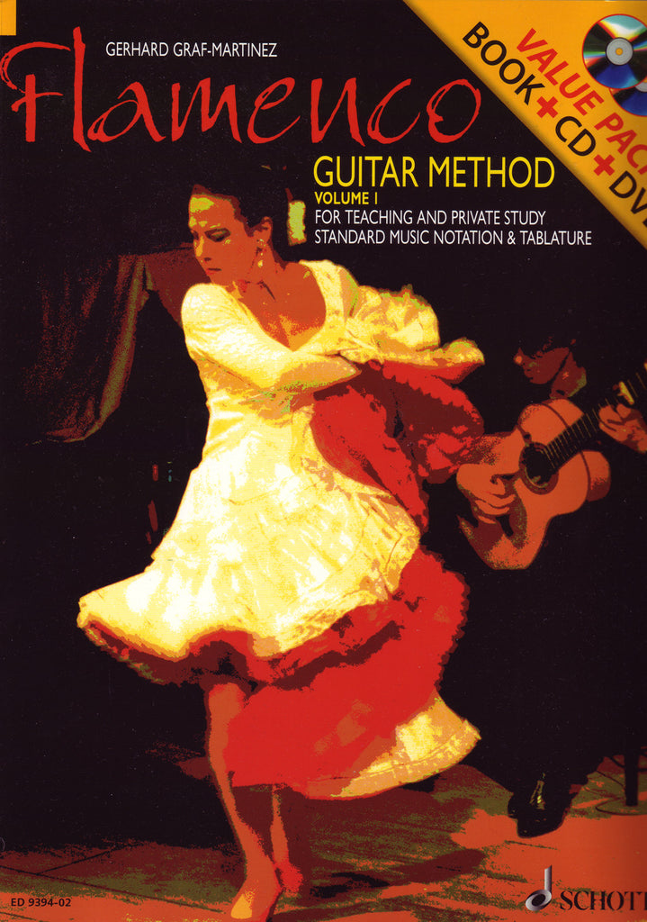Image of Gerhard Graf-Martinez, Flamenco Guitar Method vol.1, Music Book & CD & DVD