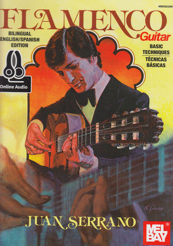 Image of Juan Serrano, Flamenco Guitar Basic Techniques, Music Book & CD
