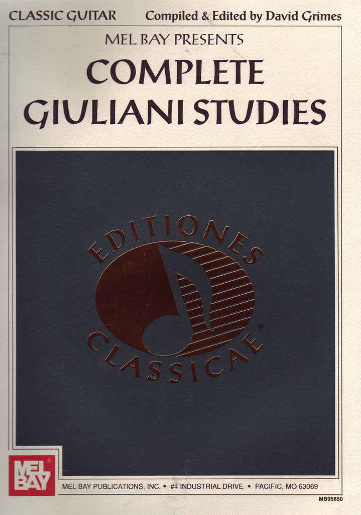 Image of Mauro Giuliani, The Complete Studies, Music Book
