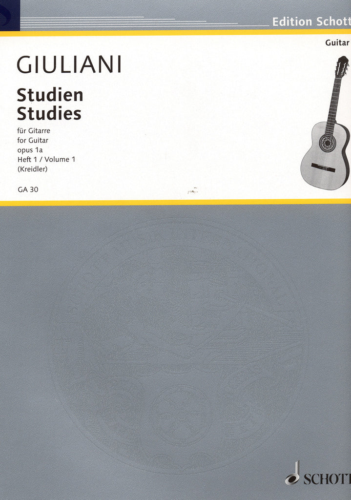 Image of Mauro Giuliani, Studien für Gitarre / Studies for Guitar, Music Book