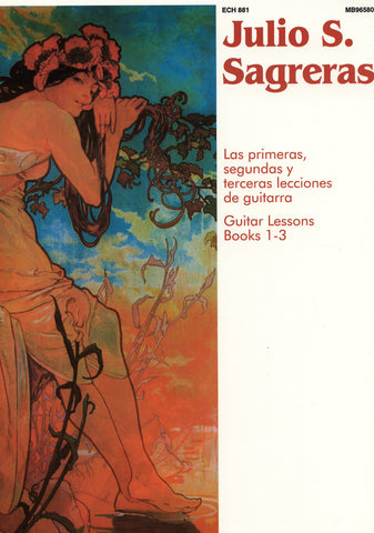 Image of Julio Sagreras, Guitar Lessons: books 1-3, Music Book