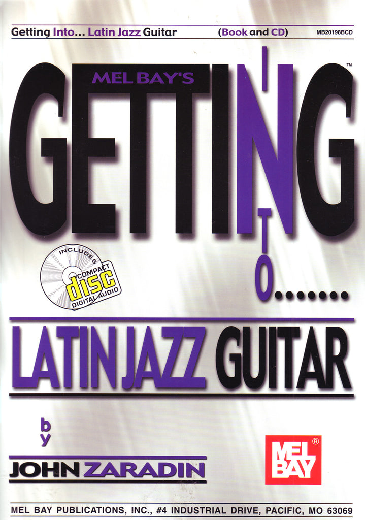 Image of John Zaradin, Getting into Latin Jazz Guitar, Music Book & CD