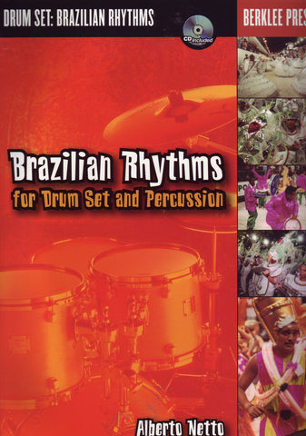 Image of Alberto Netto, Brazilian Rhythms for Percussion & Drumset, Music Book & CD