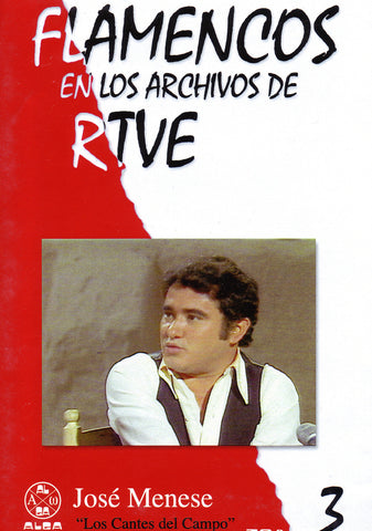 Image of RTVE (Various Artists), Vol.03: Del Llanto a la Protesta (1980) Los Flamencologos (1971) Jose Menese: Autoretrato (1982) & Cantes del Campo (1964), DVD