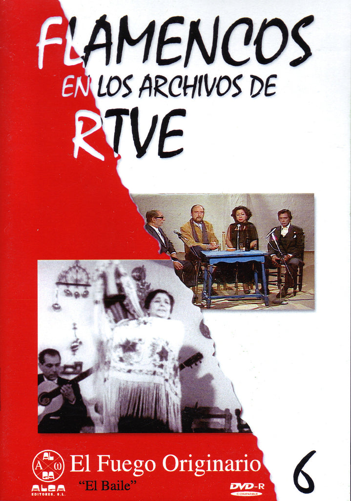 Image of RTVE (Various Artists), Vol.06: El Fuego Originario (1980) Rafael Romero "El Gallina" (1975) & El Baile (1964), DVD