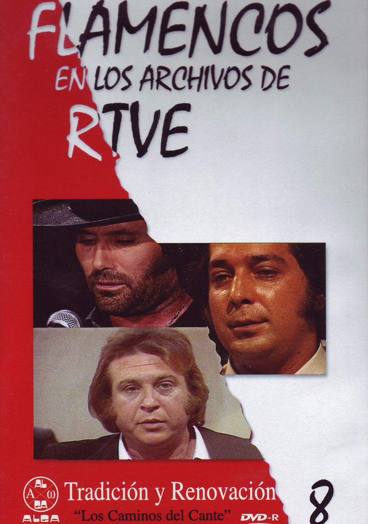 Image of RTVE (Various Artists), Vol.08: Tradicion y Renovacion: El Lebrijano (1979) Juan Villar (1979) El Cabrero (1975) & Los Caminos del Cante (1965), DVD