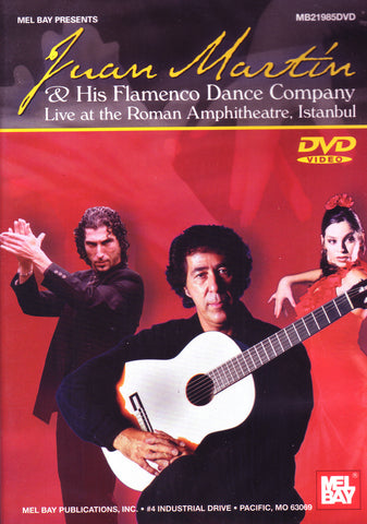 Image of Juan Martin & His Flamenco Dance Company, Live at the Roman Amphitheatre in Istanbul, DVD