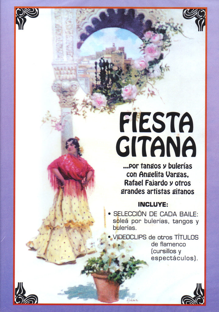 Image of Videos Flamencos de la Luz, Fiesta Gitana: por Tangos y Bulerias, DVD