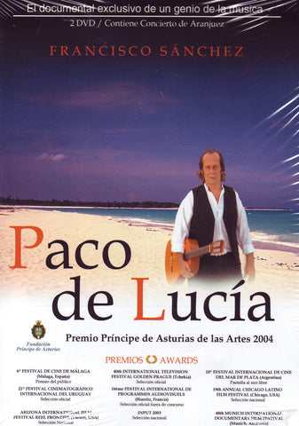 Image of Paco de Lucia, Francisco Sanchez, 2 DVD-PALs