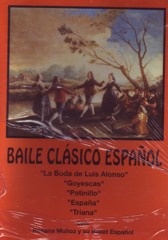Image of Rosana Muñoz y su Ballet Español, Baile Clasico Español, DVD