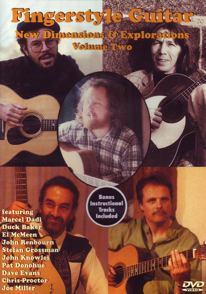 Image of Various Artists, Fingerstyle Guitar: New Dimensions & Explorations vol.2, DVD