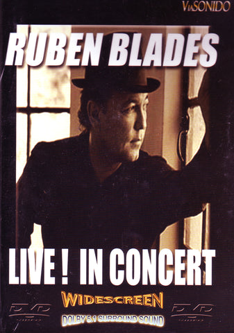 Image of Ruben Blades, Live! In Concert, DVD