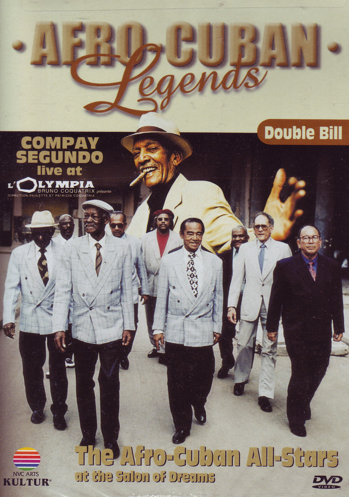 Image of Compay Segundo & The Afro-Cuban All-Stars, Live at l'Olympia, DVD