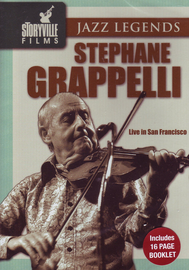 Image of Stephane Grappelli, Live in San Francisco, DVD