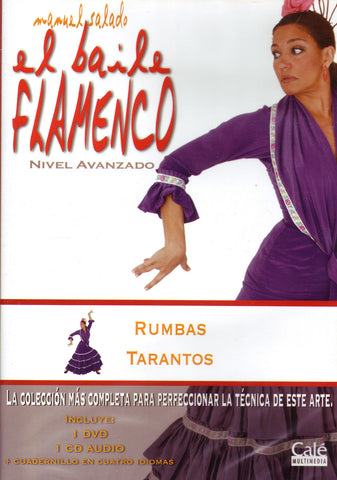 Image of Manuel Salado, El Baile Flamenco vol.18: Rumbas & Tarantos (advanced level), DVD & CD