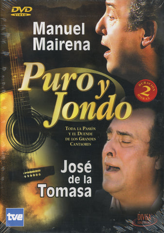 Image of Puro y Jondo (Various Artists), Puro y Jondo: Manuel Mairena & Jose de la Tomasa, DVD-PAL