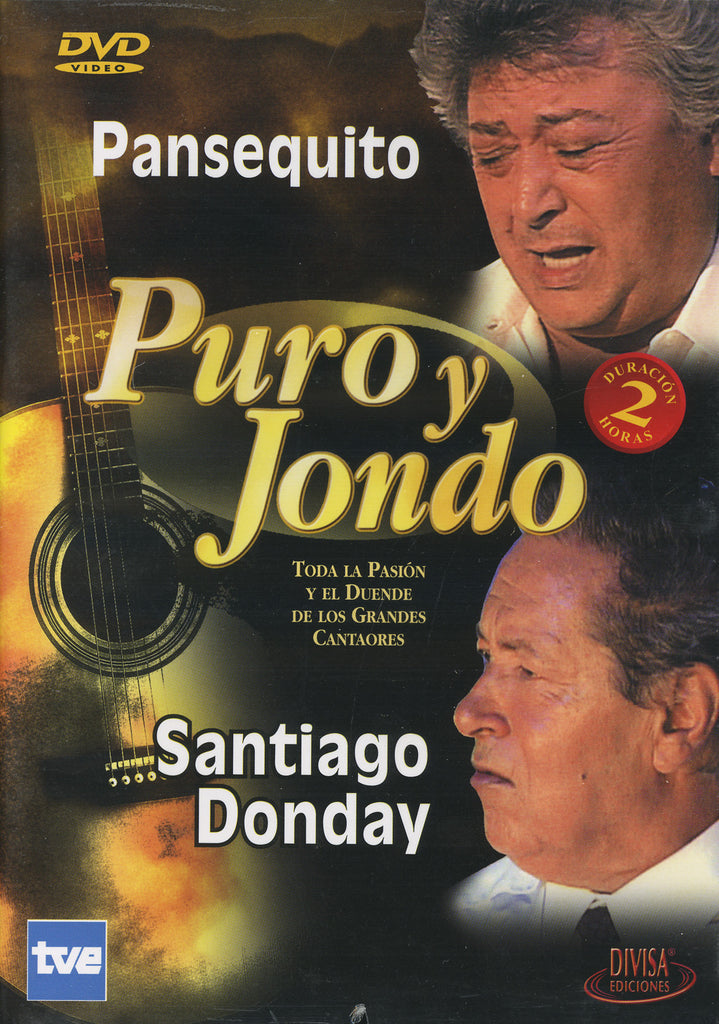 Image of Puro y Jondo (Various Artists), Puro y Jondo: Pansequito & Santiago Donday, DVD-PAL