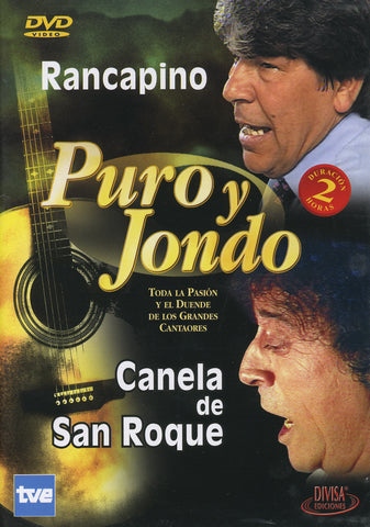 Image of Puro y Jondo (Various Artists), Puro y Jondo: Rancapino & Canela de San Roque, DVD-PAL