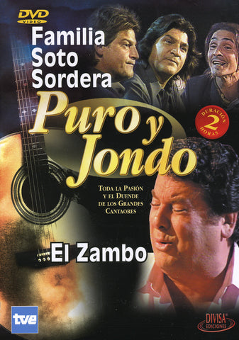 Image of Puro y Jondo (Various Artists), Puro y Jondo: Familia Soto Sordera & El Zambo, DVD-PAL
