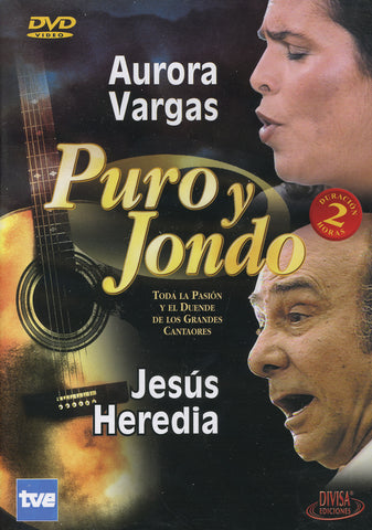 Image of Puro y Jondo (Various Artists), Puro y Jondo: Aurora Vargas & Jesus Heredia, DVD-PAL