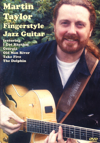 Image of Martin Taylor, Fingerstyle Jazz Guitar, DVD