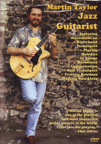 Image of Martin Taylor, Jazz Guitarist, DVD